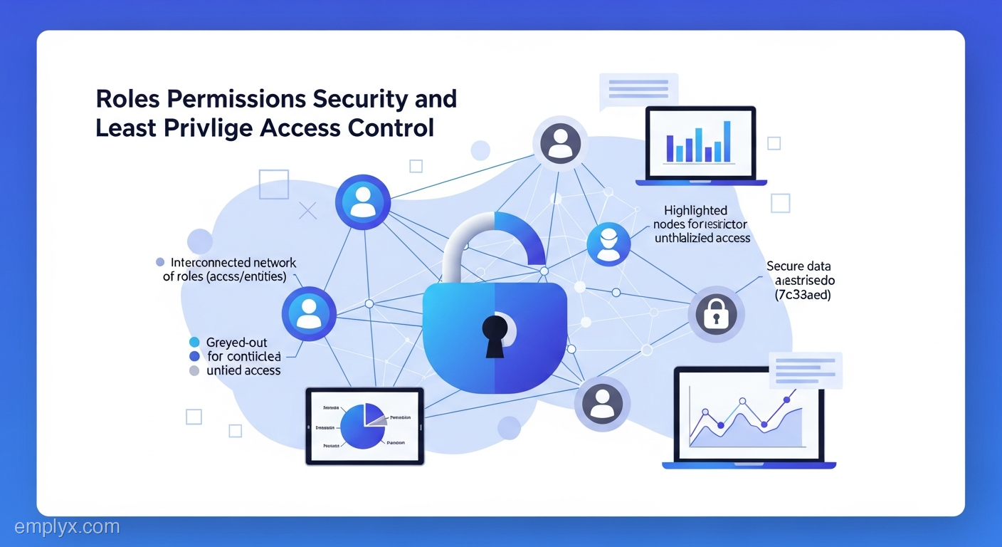Roles y permisos en control horario: seguridad, trazabilidad y mínimo privilegio